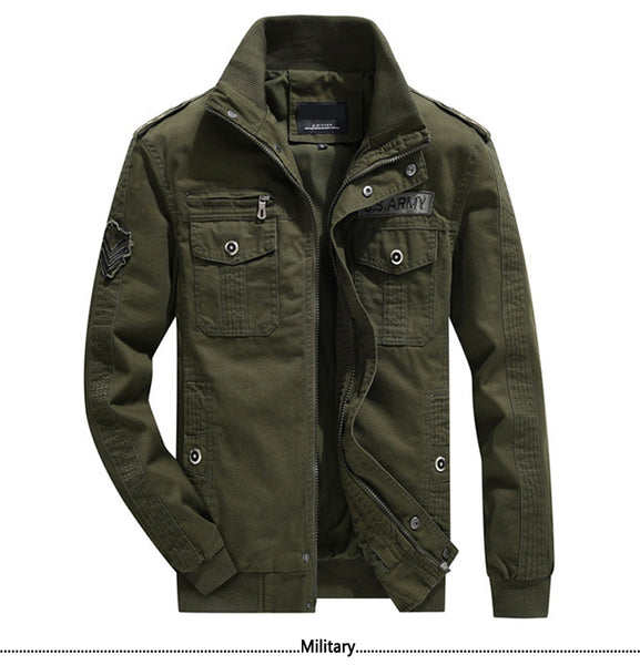 US Army Tactical Clothes men`s streetwear Windbreaker Military Field Jackets Winter/Autumn Flight Pilot Bomber Jacket men Coat-kopara2trade.myshopify.com-