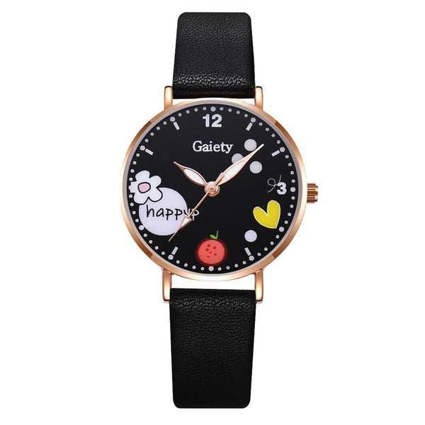 zegarek Kids Watches Set Students Children Pink Watch Girls Leather Strap Child Hours Quartz Wristwatch Girl Gift-kopara2trade.myshopify.com-