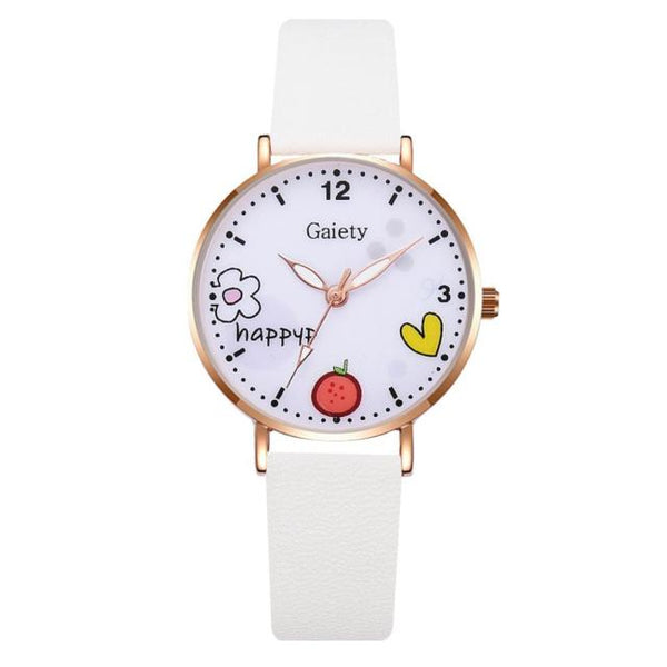 zegarek Kids Watches Set Students Children Pink Watch Girls Leather Strap Child Hours Quartz Wristwatch Girl Gift-kopara2trade.myshopify.com-