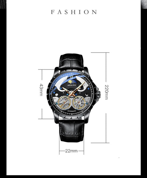 Switzerland Luxury Brand Waterproof Military Sport Watches Men Double Tourbillon Watch Automatic Mechanica Clock Relogios-kopara2trade.myshopify.com-