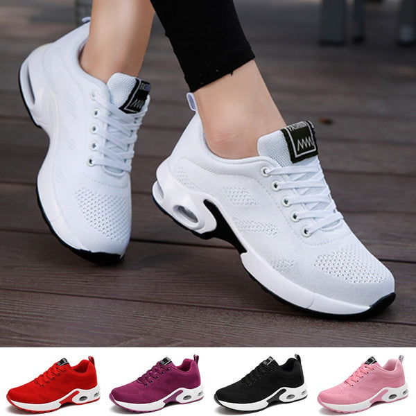 Fashion Women Sneakers Air Cushion Soft Bottom Running Shoes  Outdoor Mesh Breathable Tennis Shoes-kopara2trade.myshopify.com-