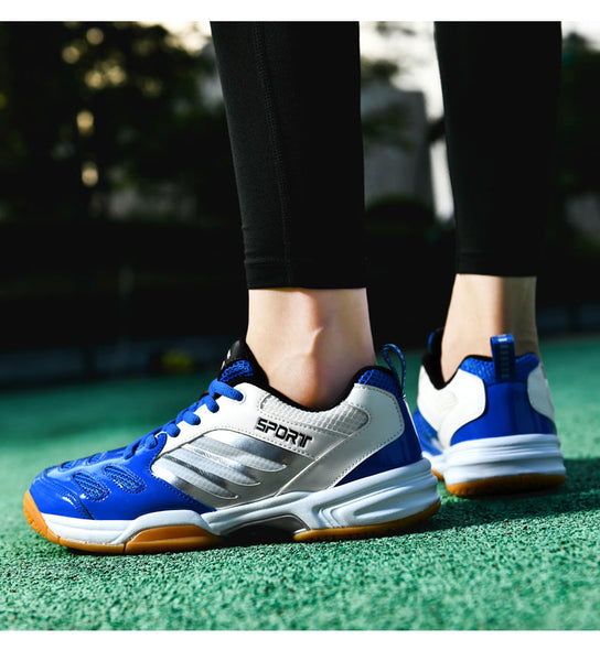 New Mens Training Badminton Shoes Big Size 38-48 Light Weight Tennis Shoes Men Blue Red Anti Slip Quality Volleyball Sneakers-kopara2trade.myshopify.com-