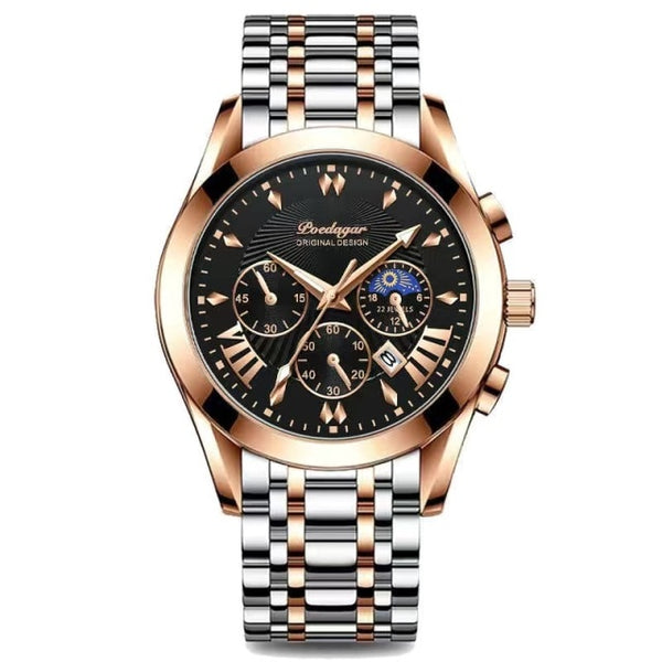 POEDAGAR 2021 New Fashion Mens Watches Waterproof Luminous Top Brand Luxury Quartz Wristwatch Full Stell Military Watch-kopara2trade.myshopify.com-