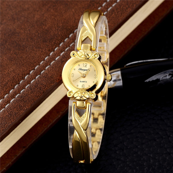 Luxury Golden Bracelet Women Watches Fashion Stainless Steel Small Women's Watch Ladies Casual Dress Hand-Chain-kopara2trade.myshopify.com-
