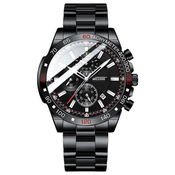 Men's Watches Original Promotion Men's Wrist watch Belushi Watch for Men Waterproof Stainless steel Chronograph Quartz watches-kopara2trade.myshopify.com-