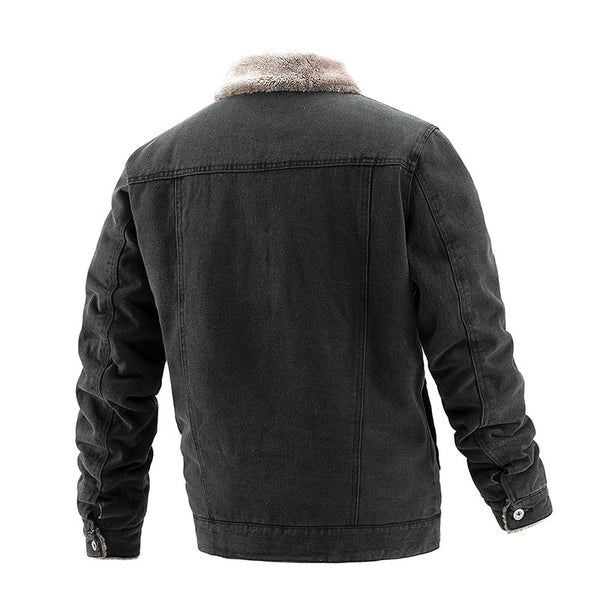 DIMUSI Winer Mens Denim Jacket Trendy Fashion Fleece Warm Denim Jacket Male Bomber Windbreaker Cowboy Coats Clothing-kopara2trade.myshopify.com-