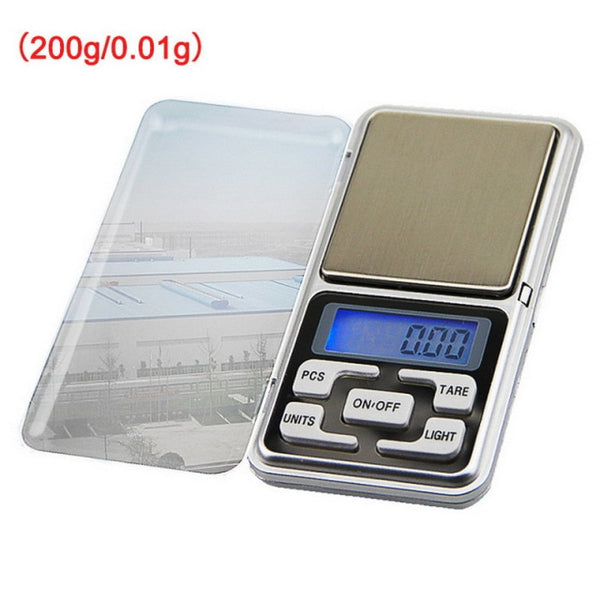 High Precision Digital Kitchen Scale With LCD Backlight Display Portable Electronic Digital Kitchen Scales 200/500g X 0.01g-kopara2trade.myshopify.com-