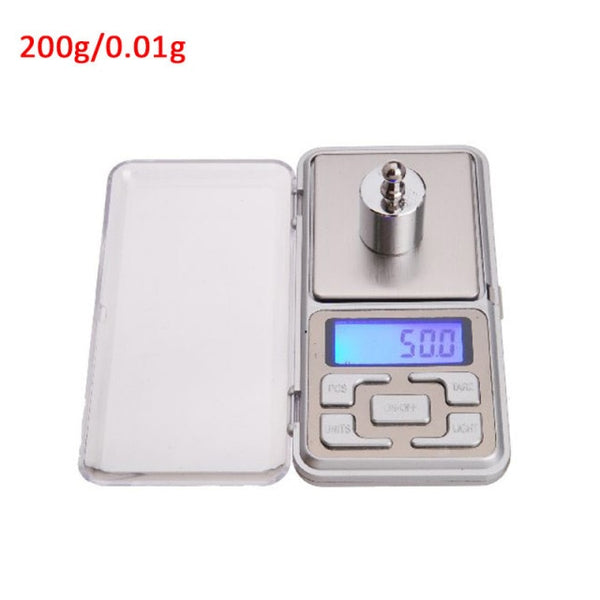High Precision Digital Kitchen Scale With LCD Backlight Display Portable Electronic Digital Kitchen Scales 200/500g X 0.01g-kopara2trade.myshopify.com-