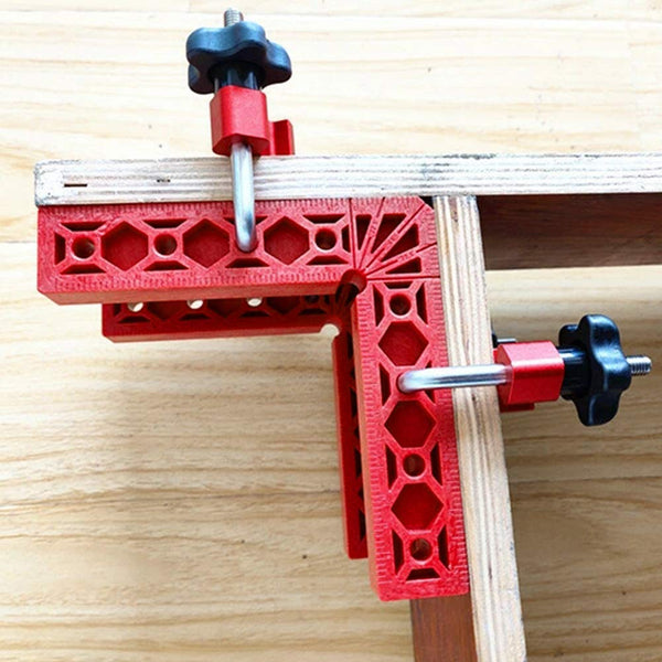 Woodworking Angle 90 Degrees L-Shaped Auxiliary Fixture Right Angle Clamps Splicing Board Positioning Corner Ruler Fixed Clip-kopara2trade.myshopify.com-