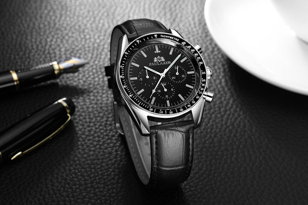 Men Automatic Self Wind Mechanical Luminous Stainless Steel