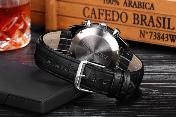 Men Automatic Self Wind Mechanical Luminous Stainless Steel