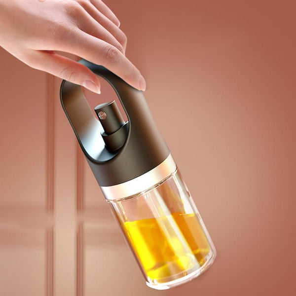 Pressing Oil Spray Bottle Portable Household Barbecue Glass