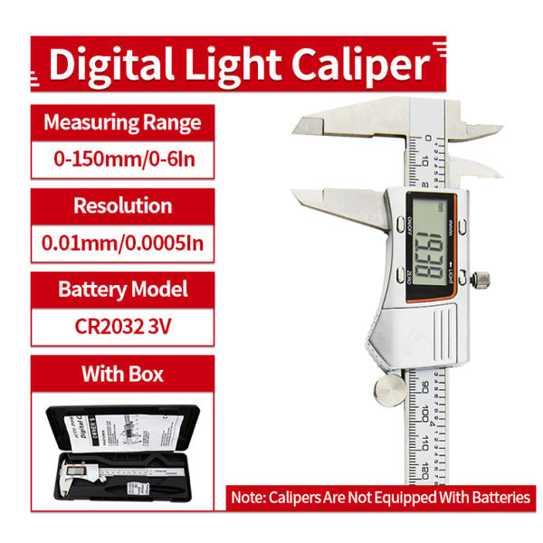 Vernier Calipers Carbon Steel Micrometer Ruler Inner And Outer Diameter Measurement Ruler Woodworking Measuring Tools 0-150mm