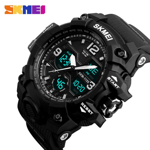 SKMEI New Fashion Men Sports Wristwatches Men Quartz Analog LED Digital  Man Military Waterproof Wristwatch-kopara2trade.myshopify.com-