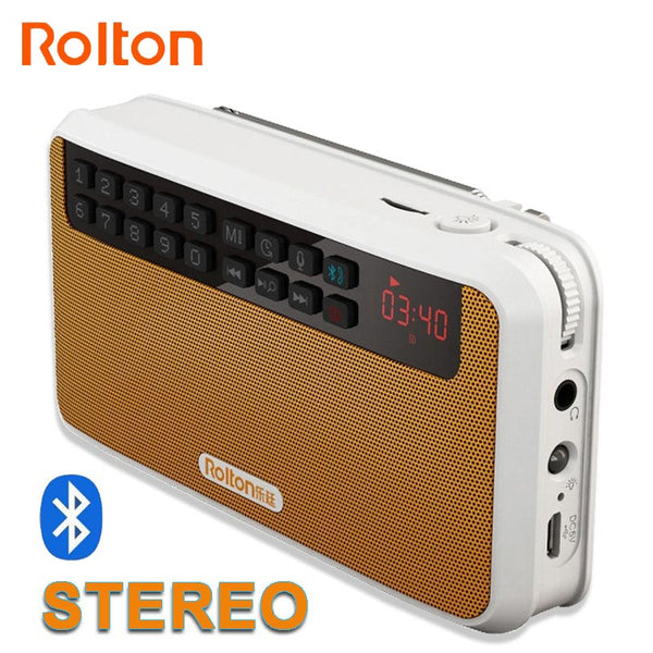 Stereo Portable Mini Bluetooth Speakers Wireless  Hands Free  With FM Radio Support TF Card Play And Recorder And Flashlight-kopara2trade.myshopify.com-