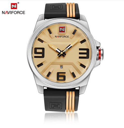 NAVIFORCE New Wristwatch Men Sport Quartz Wristwatches Colorful Fashion and Casual Wristwatches Clearly See Analog Male-kopara2trade.myshopify.com-Watch