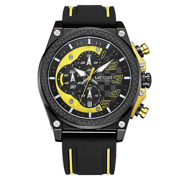MEGIR Sport Men Wristwatch Top Brand Luxury Quartz Wristwatch Silicone Army Military Wristwatches  Men Chronograph-kopara2trade.myshopify.com-