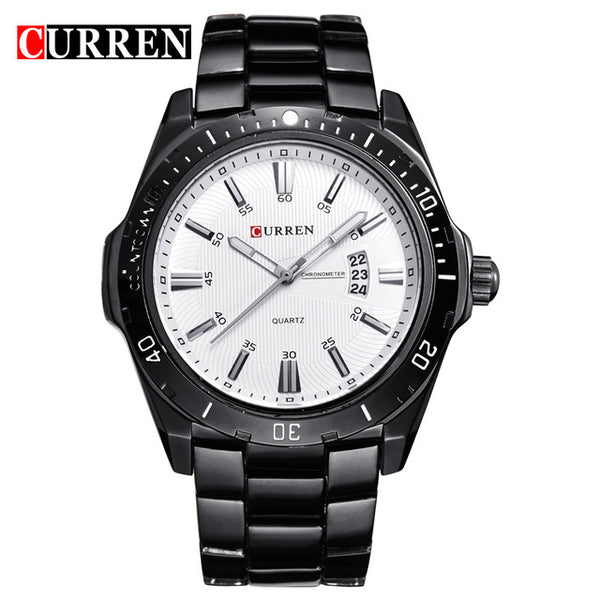 Wristwatches men luxury brand Wristwatch CURREN quartz sport military men full steel Wristwatches dive 30m Casual Wristwatch-kopara2trade.myshopify.com-Watch