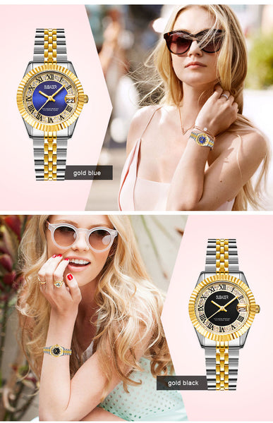 OUBAOER Thin Simple Quartz Wristwatch Women Ladies Wristwatches Top Brand Luxury Women Wristwatches Fashion Dress Rhinestone Wristwatch Relogio-kopara2trade.myshopify.com-