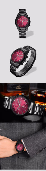 Bosck Men Wristwatch Sports Stainless Steel Hardlex New With Tags Wristwatch Mens Fashion Casual Reloj Hombre Male Quartz-Wristwatch-kopara2trade.myshopify.com-