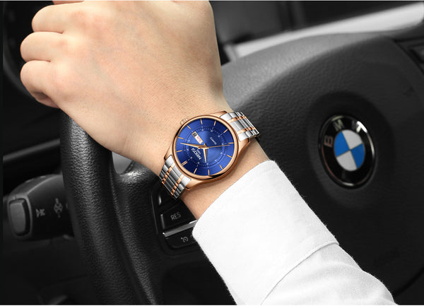 NIBOSI Blue Wristwatch Men Wristwatches Luxury Top Brand Mens Wristwatch  Navy Blue Military Army Analog Quartz Wrist Wristwatches-kopara2trade.myshopify.com-
