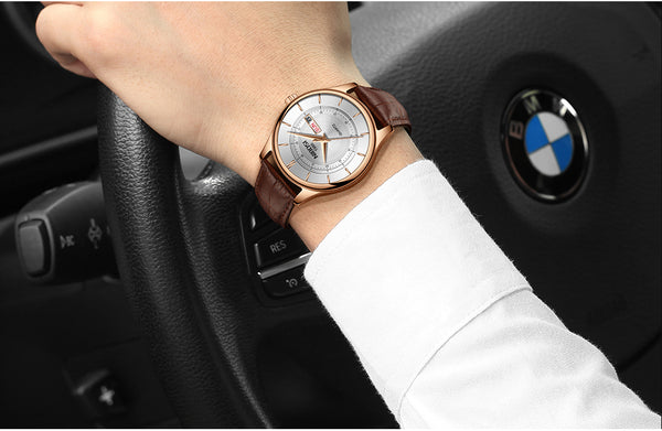 Rose Gold Color  NIBOSI Men Wristwatch Luxury Top Brand Men's Wristwatch Fashion Dress New Military Quartz Wristwatch Hot  Male Sport NIBOSI-kopara2trade.myshopify.com-Watch