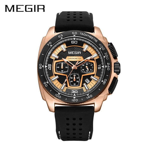 MEGIR Brand Sport Wristwatch Men  Fashion Silicone Quartz Wrist Wristwatches  Men Military Army Wristwatch 2056 xfcs-kopara2trade.myshopify.com-