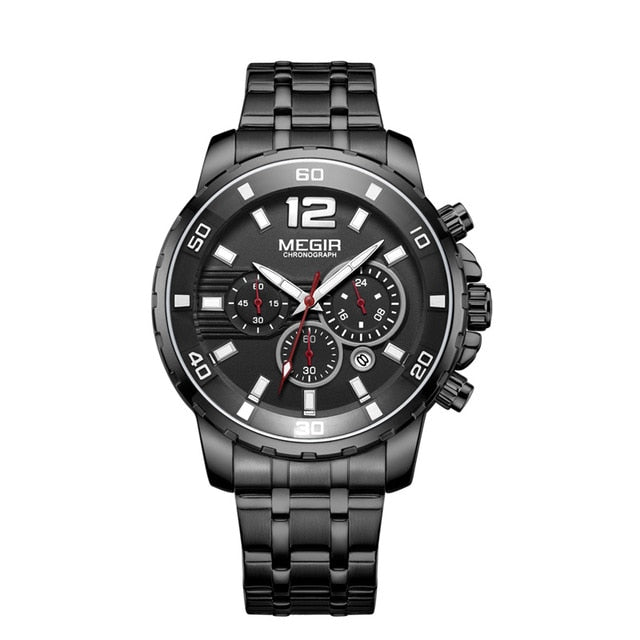 New style MEGIR Quartz Men Wristwatch Top Brand Luxury Military Sport Quartz Wristwatches Wristwatches Men  Business Chronograph-kopara2trade.myshopify.com-Watch
