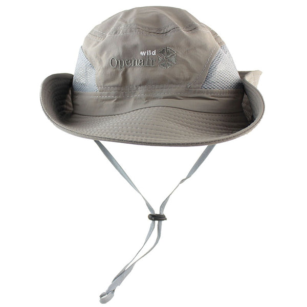 New UPF 50+ Summer Sun Hat Bucket Men Women Boonie Hat Outdoor UV Protection Long Wide Brim Army Hiking Fishing Mesh Breathable-kopara2trade.myshopify.com-