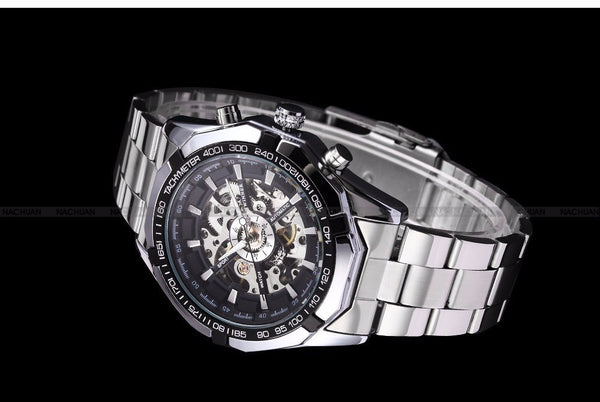 Winner Wristwatch Men Skeleton Automatic Mechanical Wristwatch Gold Skeleton Vintage Man Wristwatch Mens FORSINING Wristwatch Top Brand Luxury-kopara2trade.myshopify.com-Watch