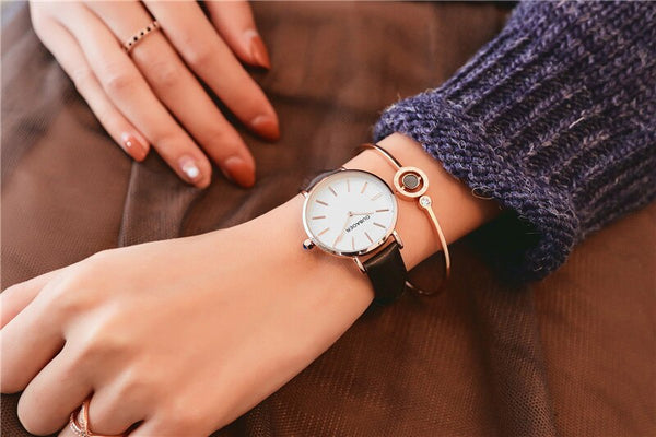 New Lady Fashion Wristwatch Women OUBAOER Elegant Wristwatch Quartz women wrist watch dress o Montre Femme-kopara2trade.myshopify.com-