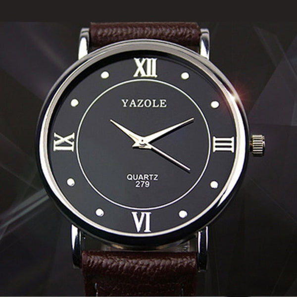 New YAZOLE watch Leather belt men watch business models wild fashion simple quartz watches relojes hombre relogio masculino-kopara2trade.myshopify.com-