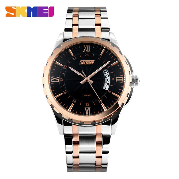 SKMEI 9069 Men Quartz Wristwatch Men Full Steel Wristwatches Dive 30M Fashion Sport Wristwatch    Luxury Brand Wristwatches-kopara2trade.myshopify.com-Watch