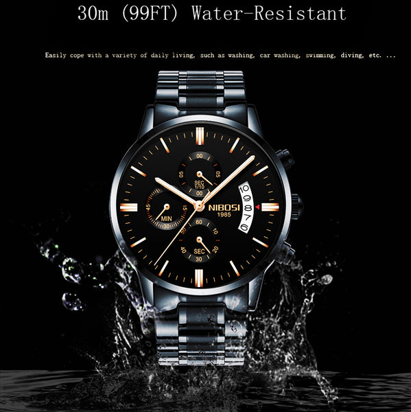 NIBOS Men Wristwatch Top Brand Men's Wristwatch Military Quartz Hot Sports I-kopara2trade.myshopify.com-Watch