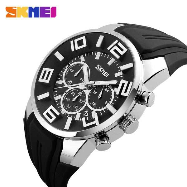 Wristwatches Men Luxury Brand SKMEI Chronograph Men Sports Wristwatches Waterproof Male Quartz Men's Wristwatch-kopara2trade.myshopify.com-