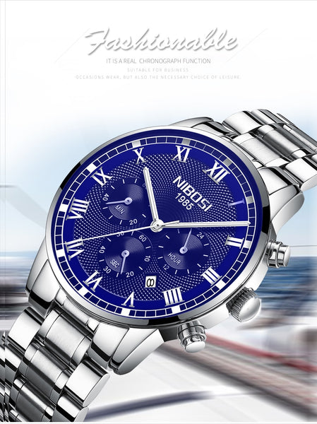 NIBOSI  New Men Wristwatch Waterproof Top brand luxury quartz watch men's sports fashion casual business watch-kopara2trade.myshopify.com-