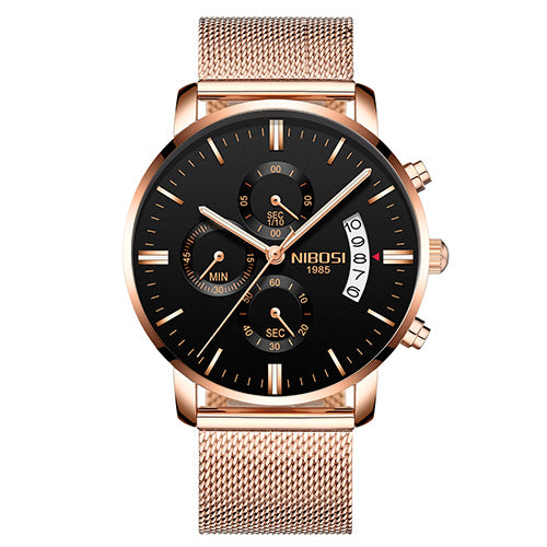 NIBOSI Men Wristwatches Luxury Famous Top Brand Men's Fashion Casual Dress Wristwatch Military Quartz Wristwatches  Saat-kopara2trade.myshopify.com-Watch