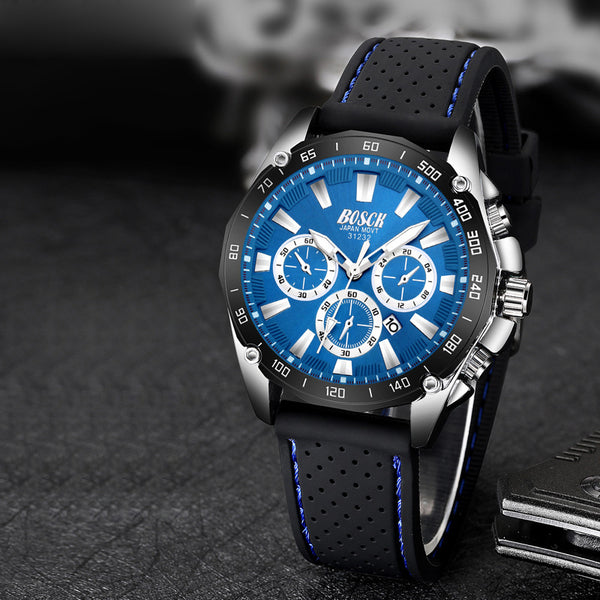 BOSCK Brand Wristwatch Men Sports Wristwatches Waterproof Date Quartz-watch Mens Military Wristwatch-kopara2trade.myshopify.com-