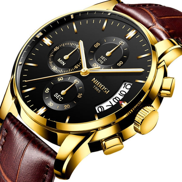NIBOSI  Wristwatch Men Top Brand Luxury Male Automatic Date Quartz Wristwatches Mens Waterproof Sport Wristwatch-kopara2trade.myshopify.com-Watch