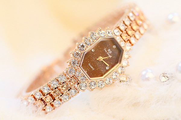 Luxury BS bee sister Women Wristwatches Diamond Famous Brand Elegant Dress Quartz Wristwatches Ladies Rhinestone Wristwatch Relogios Femininos-kopara2trade.myshopify.com-Watch