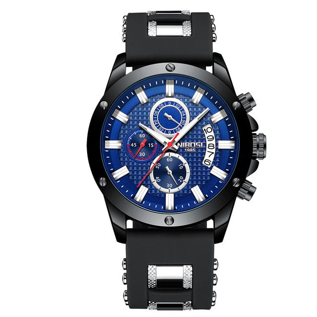 NIBOSI Chorograph Men Wristwatches military/Sport/army Wristwatches For Men  Luxury Brand Waterproof Outdoor Wristwatch Analog Silicone-kopara2trade.myshopify.com-Watch