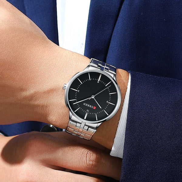 CURREN    New Wristwatch For Men Wristwatches Stainless Steel Men's Wrist Wristwatches Waterproof Quartz Male-kopara2trade.myshopify.com-Watch