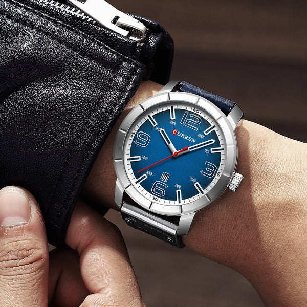 New  Quartz Wrist Wristwatch Men Wristwatches CURREN Top Brand Luxury Leather Wristwatch For Male   Men Hodinky-kopara2trade.myshopify.com-Watch