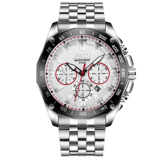 BOSCK Business Quartz Wristwatch Men  Top Brand Luxury Famous Male Full Steel Waterproof Date Wristwatch Sports-kopara2trade.myshopify.com-