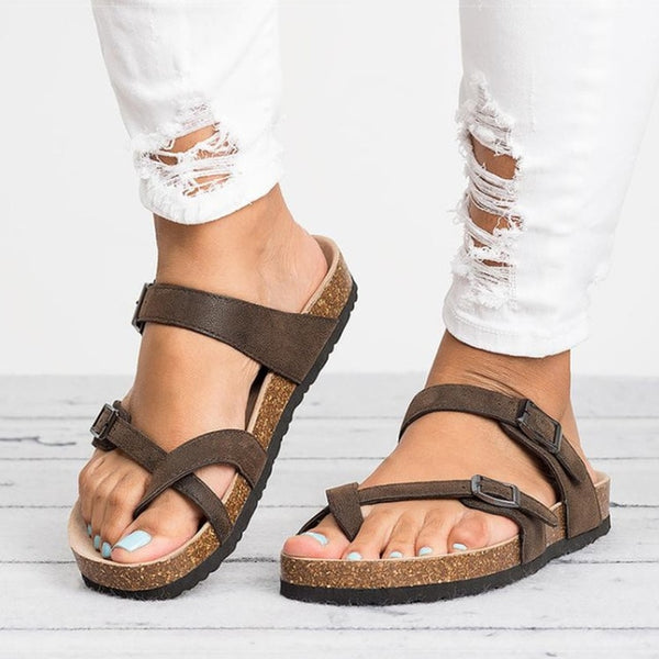 Women Sandals Rome Style Summer Sandals For 2019 Flip Flops Plus Size 35-43 Flat Sandals Beach Summer Zapatos Mujer Casual Shoes-kopara2trade.myshopify.com-