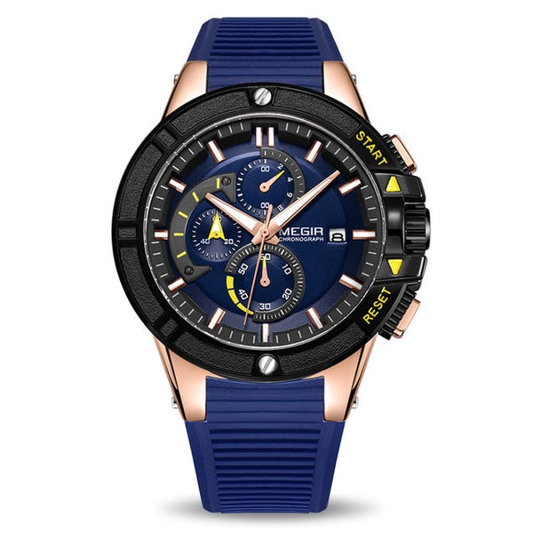 MEGIR Wristwatch Men  Silicone Chronograph Quartz Men Wristwatches Luxury Brand  Hour Relogio Militar Reloj Hombre-kopara2trade.myshopify.com-