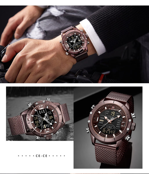 NAVIFORCE Military Men Wristwatches Top Brand Luxury Quartz Wristwatch Men Casual Dress Waterproof Male Sport WristWristwatch-kopara2trade.myshopify.com-Watch