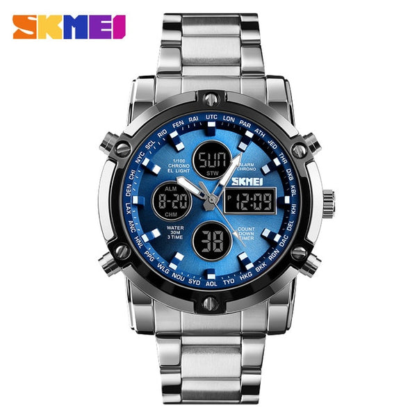 SKMEI Brand Men Digital Wristwatches Fashion Countdown Chronograph Sport Wristwatch Waterproof Luxury Luminous Electronic Wristwatch-kopara2trade.myshopify.com-